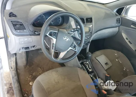 2017 Hyundai Accent Se из США, поврежденный, VIN KMHCT4AE3HU250435